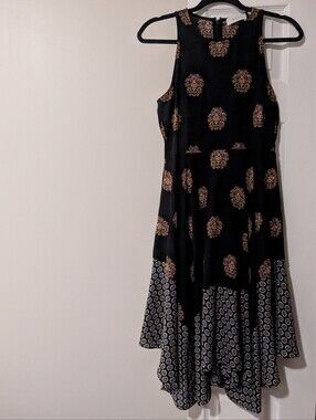 100% Silk ALC Elisa Sleeveless Printed Dress